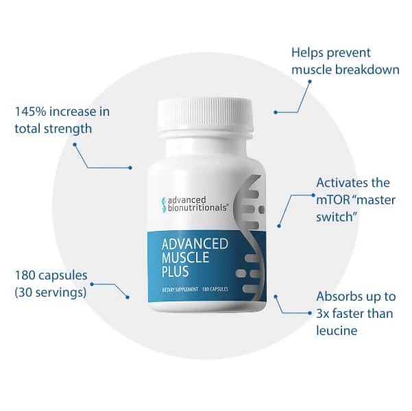 Advanced Muscle Plus – Muscle support, recovery, and strength formula.
